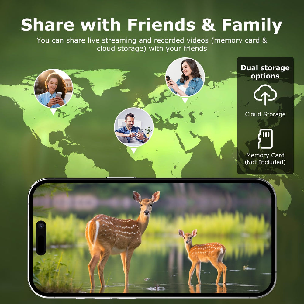 Gailos 4G LTE trail camera two-way audio enabling real-time communication.