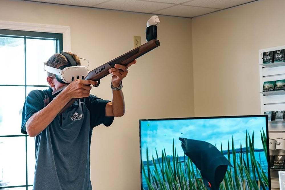 GAIM dry-fire training system enables precise trigger control and safe at-home sessions.