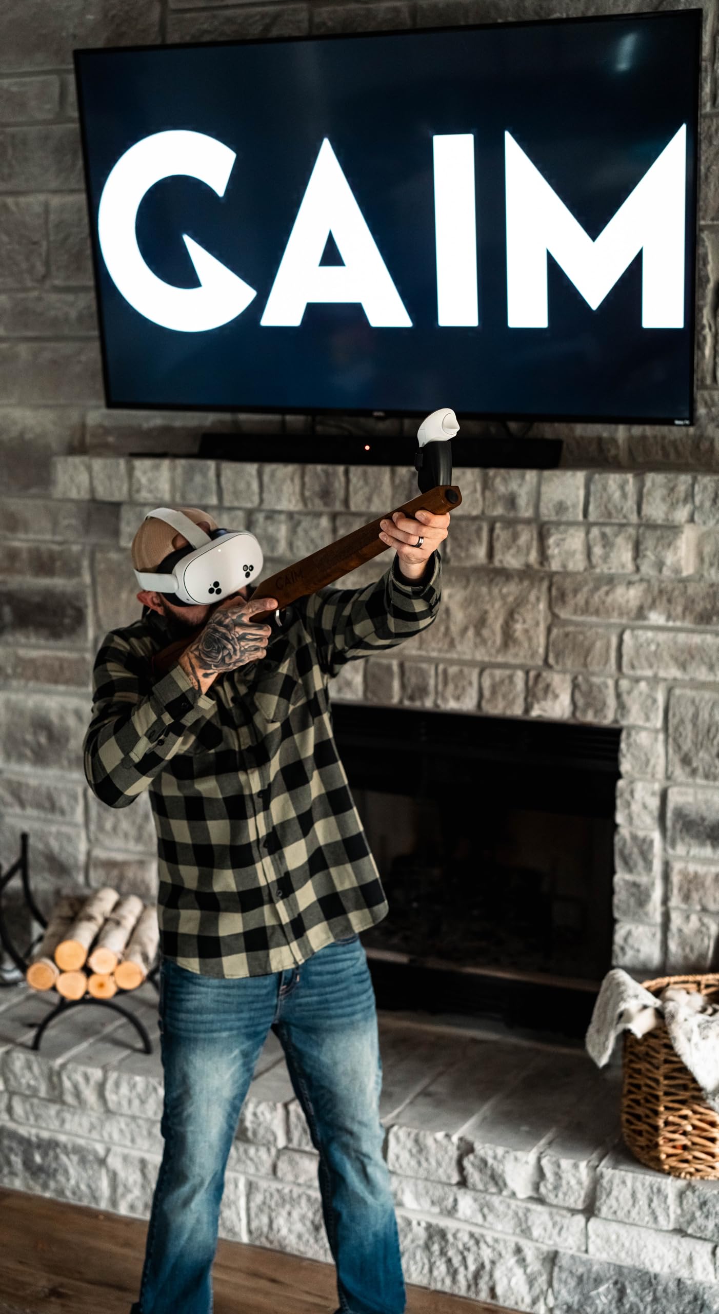 GAIM virtual reality shooting education delivers immersive practice with detailed analytics.