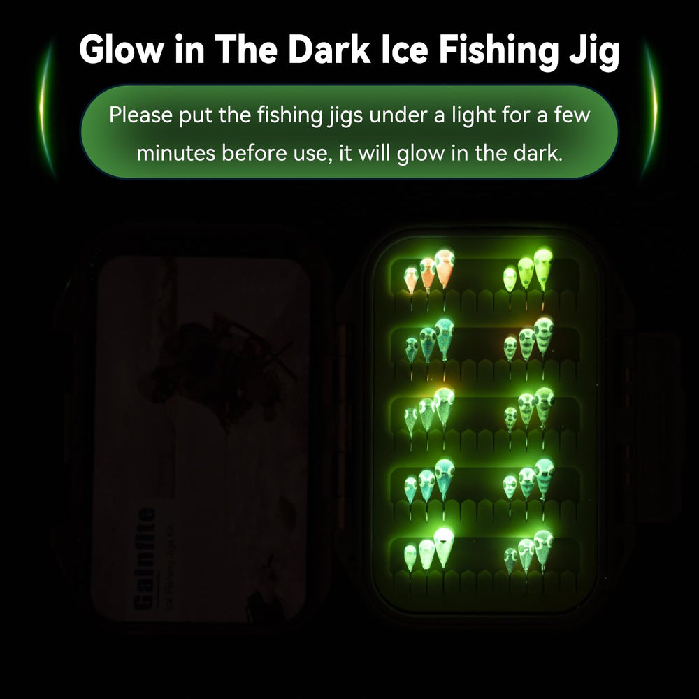 Gainfite paint-free eyes detail ensures durable, long-lasting lure appearance.