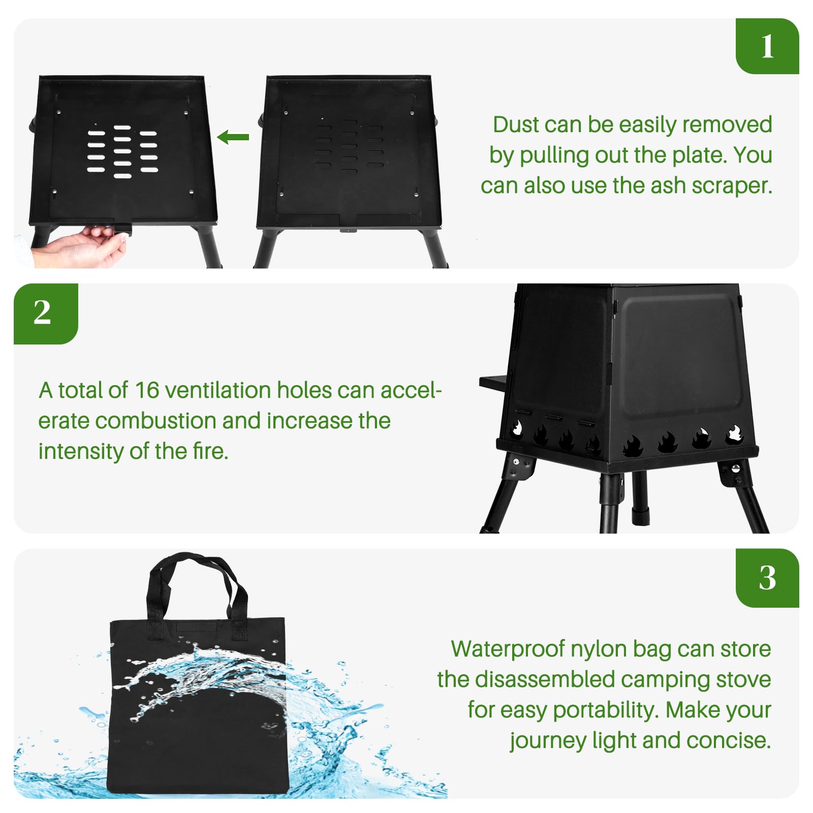 Gainvieyee firewood hook facilitates quick wood loading