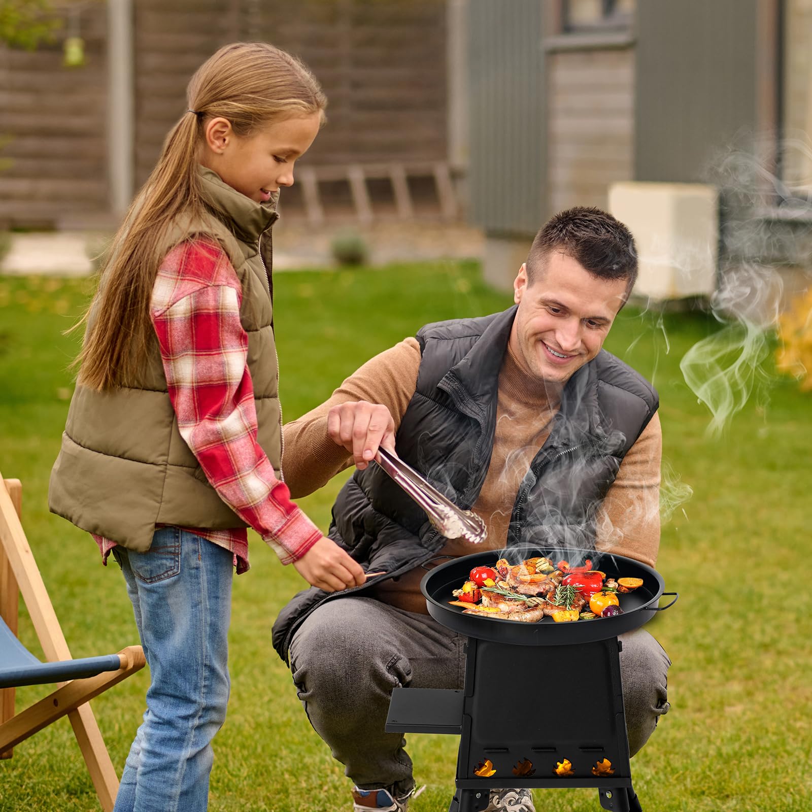 Gainvieyee rugged matte black finish resists weather and wear