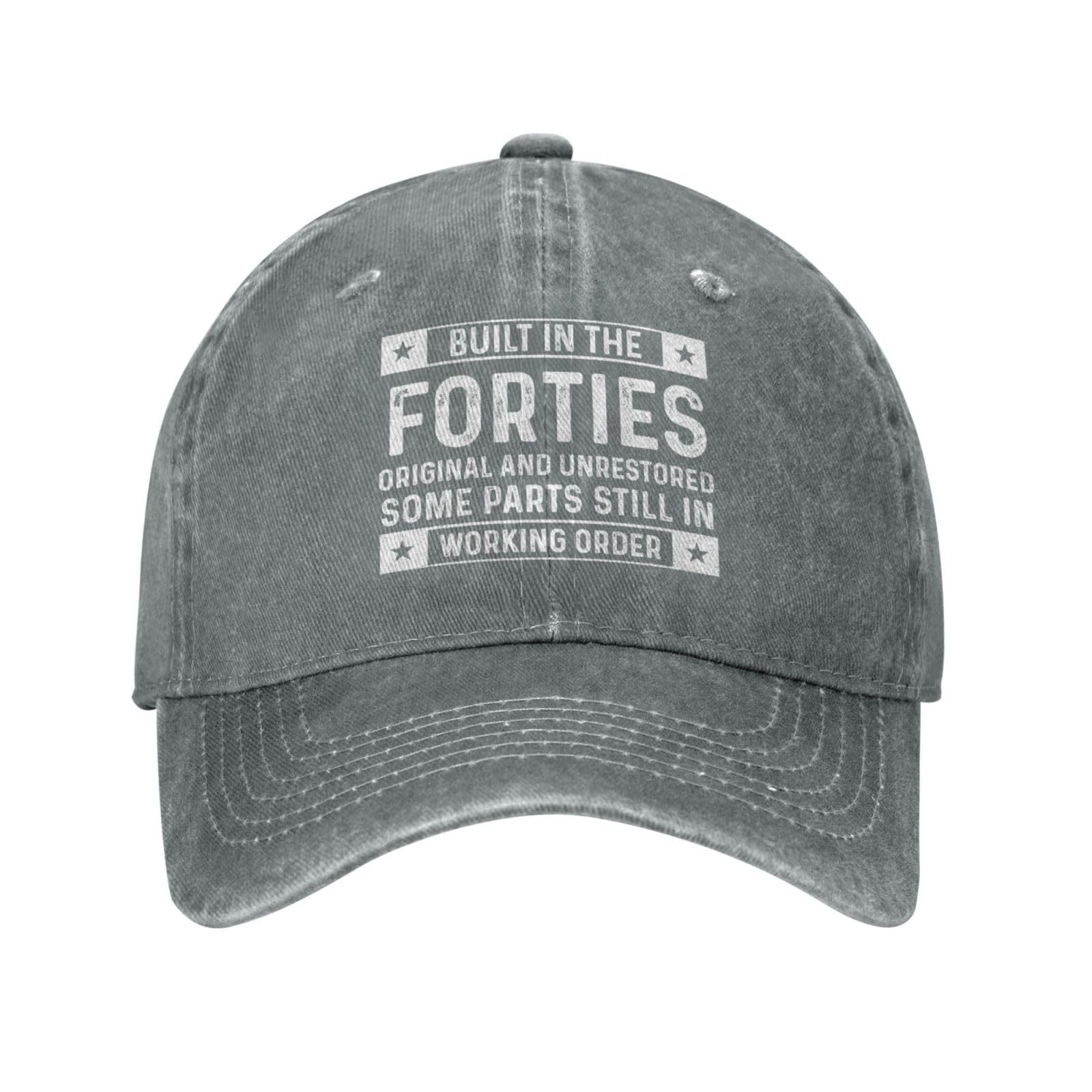 Galagro built-in forties hat front view, vintage-inspired daily wear