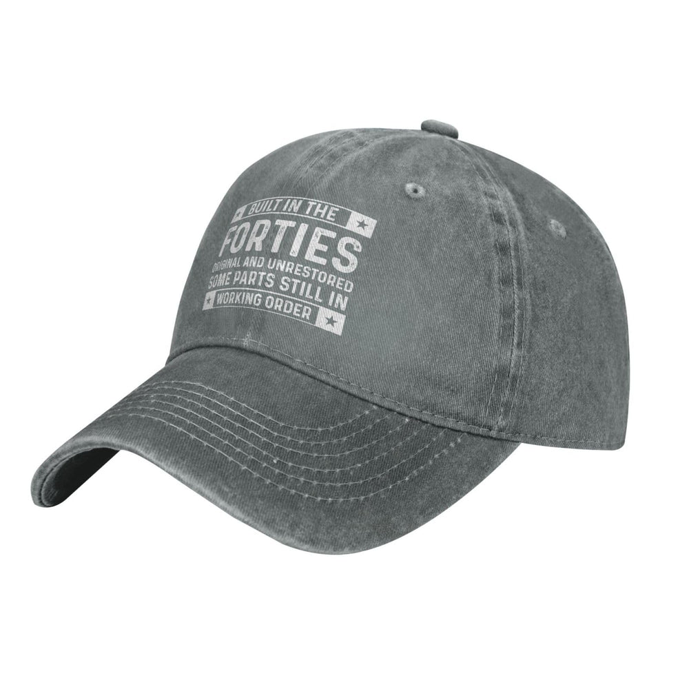 Galagro built-in forties hat side view, versatile casual look