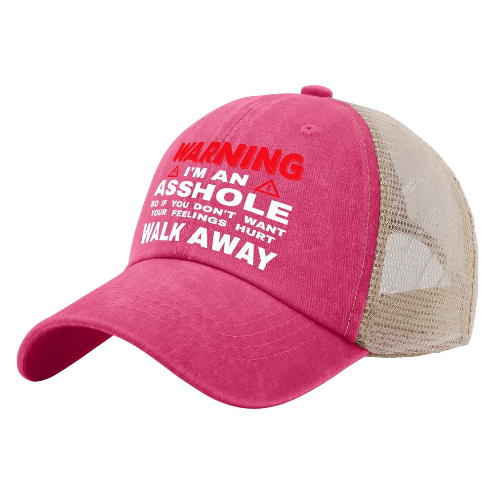 Galagro washed denim vintage trucker hat, comfortable all day wear