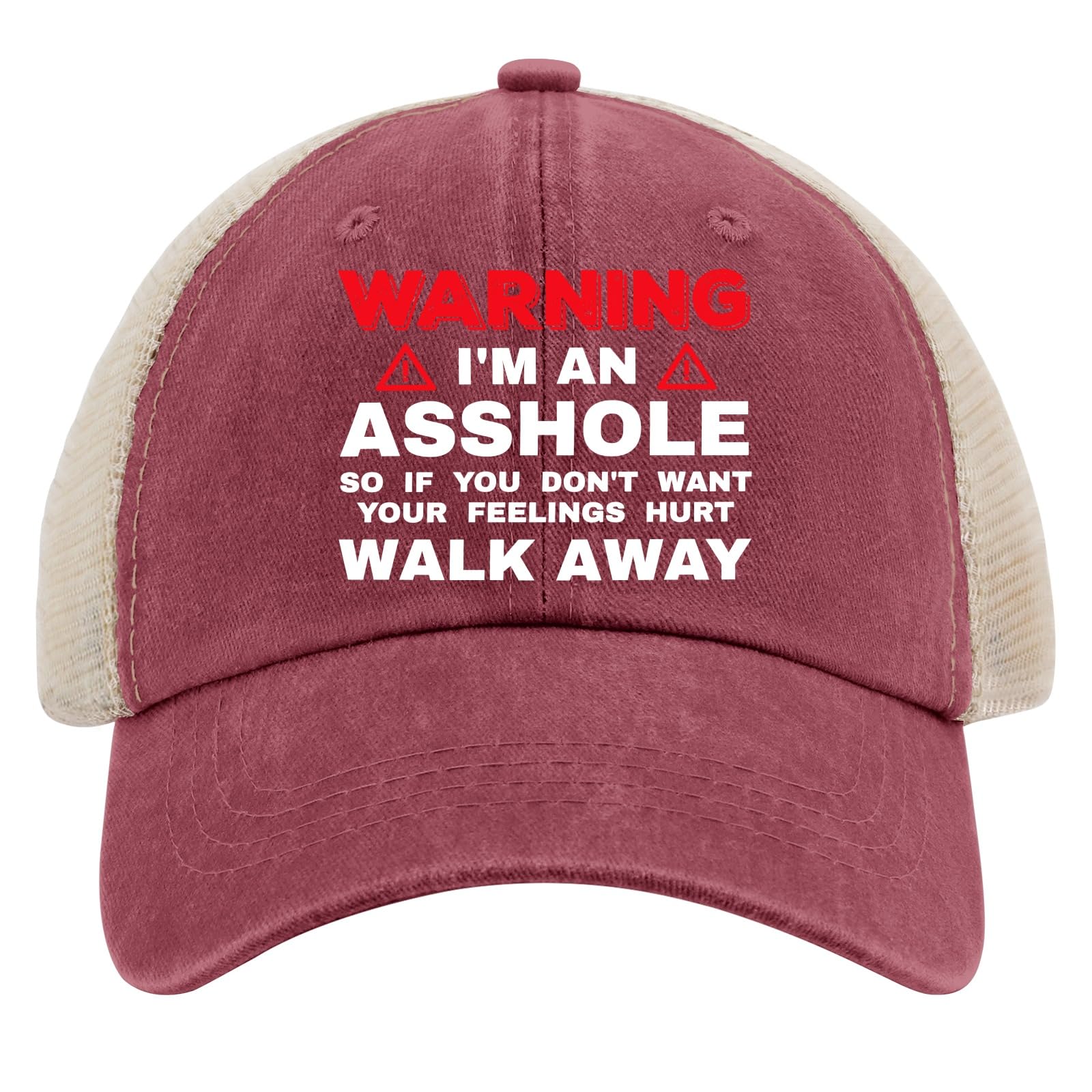 galagro Walk Away Hat adjustable snapback, easy fit for everyone