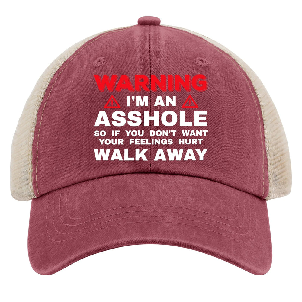 galagro Walk Away Hat adjustable snapback, easy fit for everyone