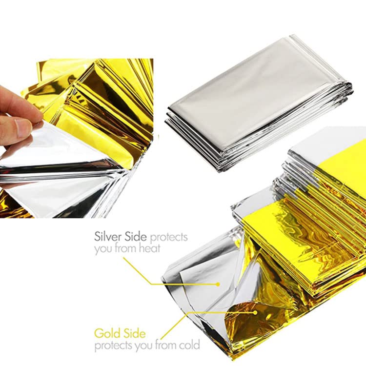 GALAXYLENSE blanket deployed as tarp for lightweight shelter protection