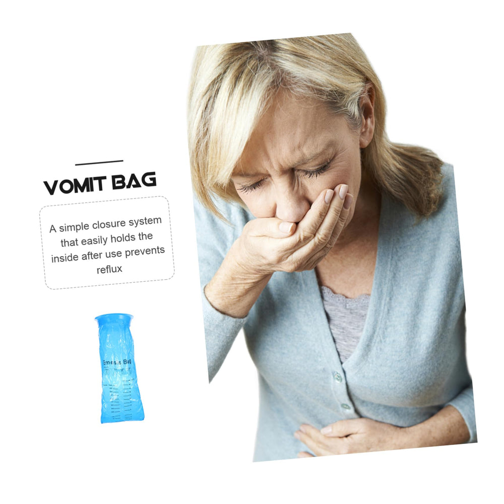 GALPADA clear scale on vomit bags for at-a-glance contents
