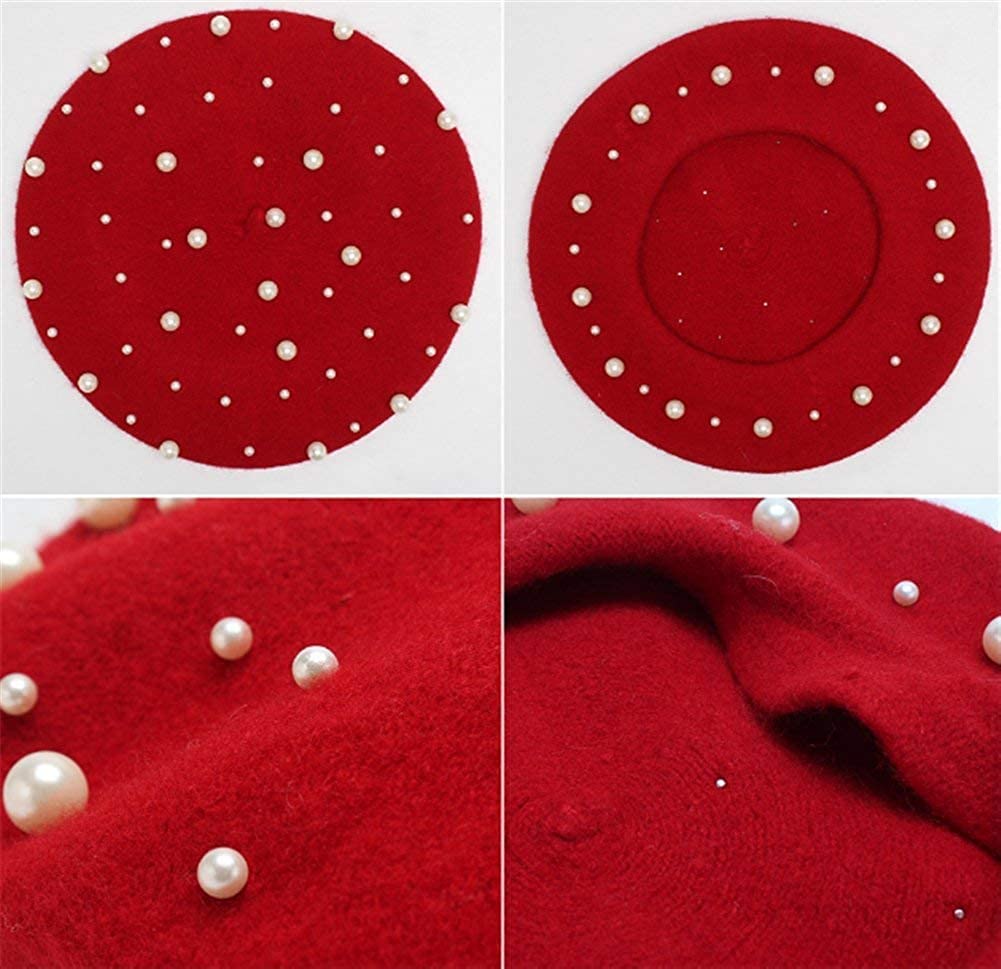 Side view showing French style beret silhouette