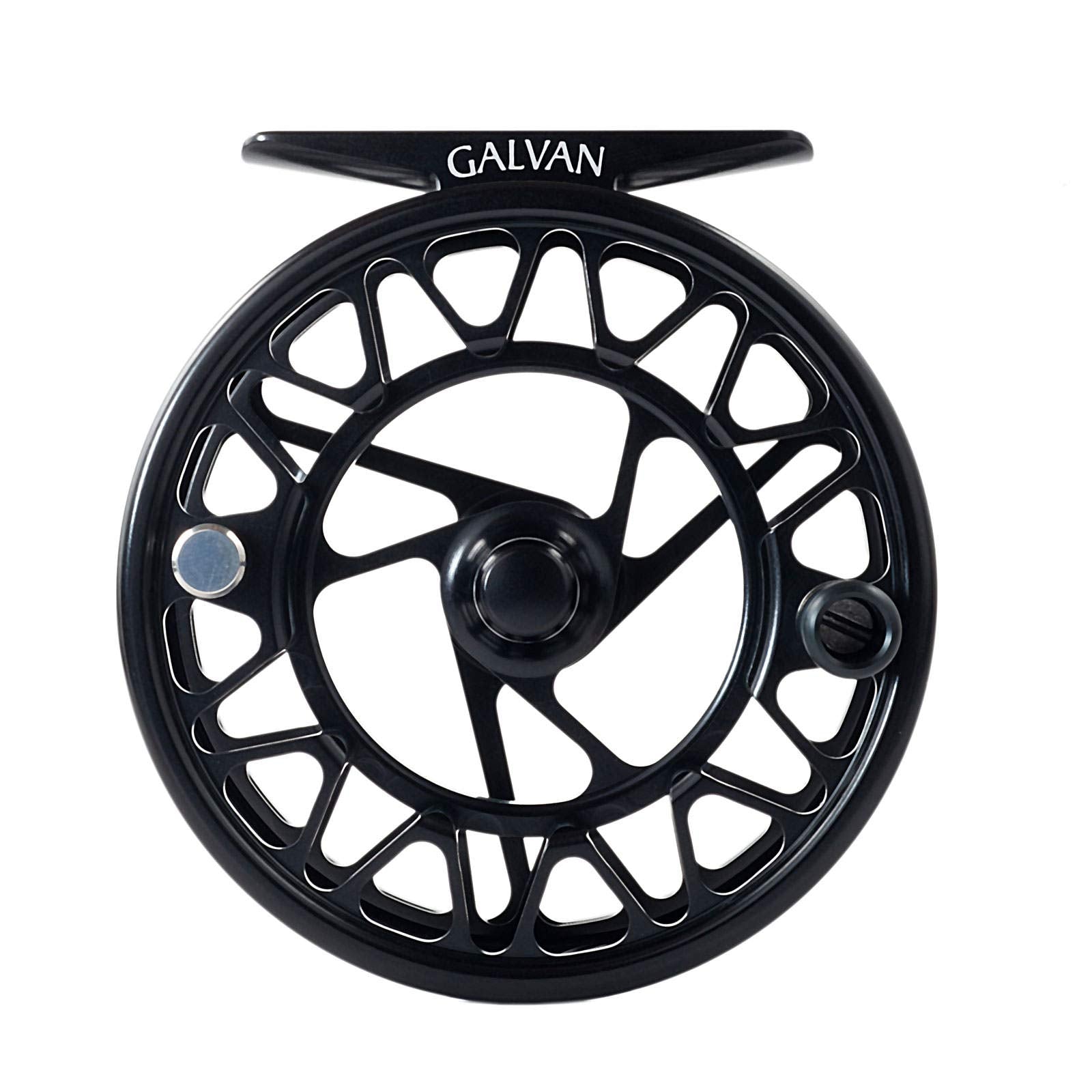 Galvan Brookie fly reel dial action demonstrates precise tension with the Galvan Tension System