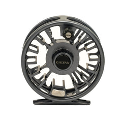 Galvan Euro Nymph Fly Reel 37 in gun metal grey with torque drag for precise line control.