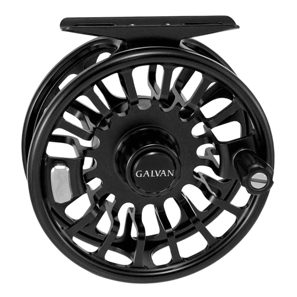 Galvan Torque Fly Reel Size 5 Black ready for smooth drag on large trout