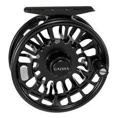 Galvan Torque Fly Reel Size 5 Black ready for smooth drag on large trout