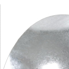 Galvanized steel construction purges feed from barrels and eases cleaning