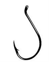 Gamakatsu 02106 Octopus Hook bronze size 8 for secure bait presentation in saltwater