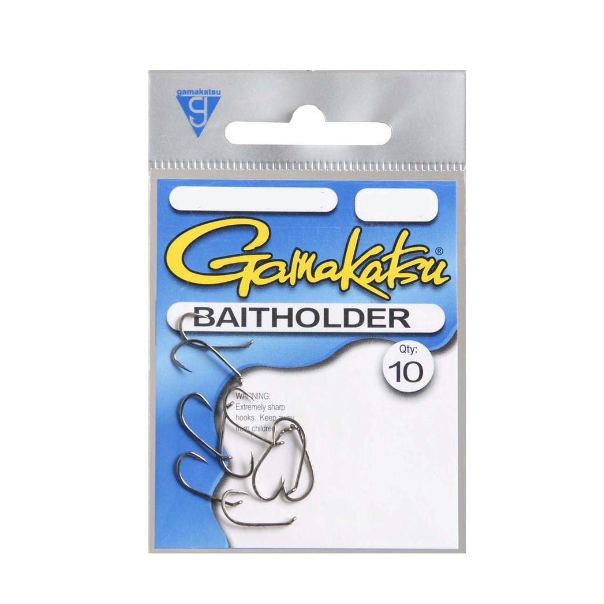 Gamakatsu 05104 bronze bait holder loose hook for versatile saltwater fishing.