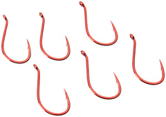Gamakatsu 2311 octopus hook in red ideal for quick rig setup and dependable hook setting