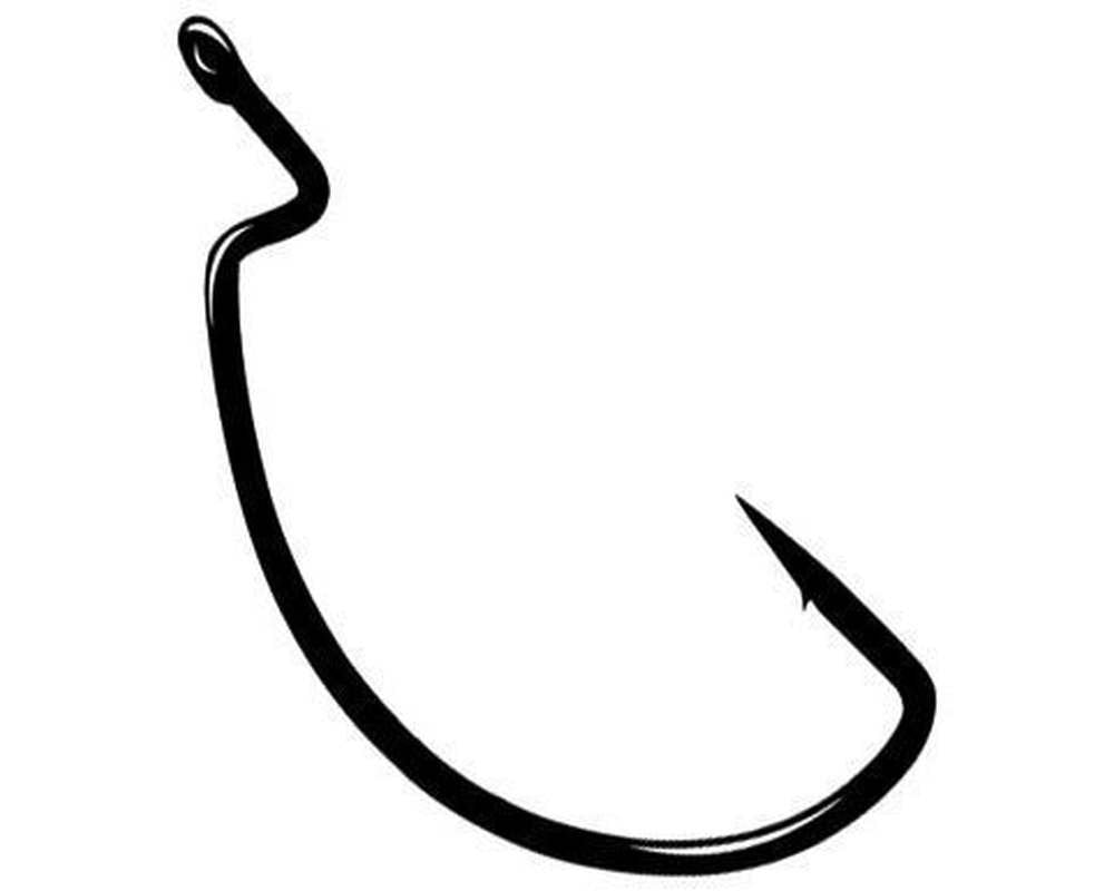 Gamakatsu 283416 EWG Monster Black 6/0 hook for big-game fishing, offering strong penetration and durability
