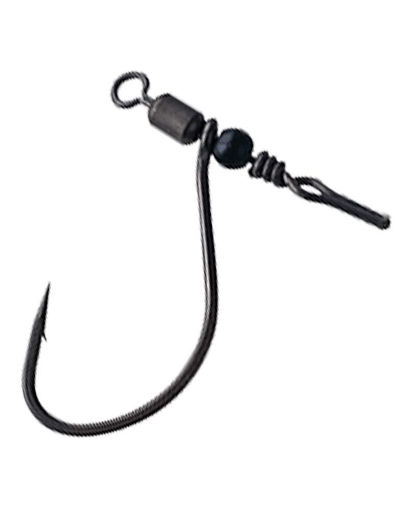 Gamakatsu 352212 G Finesse Swivel Drop Shot Hook with Nano Smooth Coat for stealth presentations