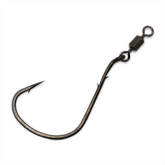 Gamakatsu 389211 Spin Bait NSC 1/0, front view, reliable lure action ready to cast.