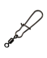 Gamakatsu 406400-8 Duo Lock Snap Swivel 8, top view, lightweight design for versatile tackle.