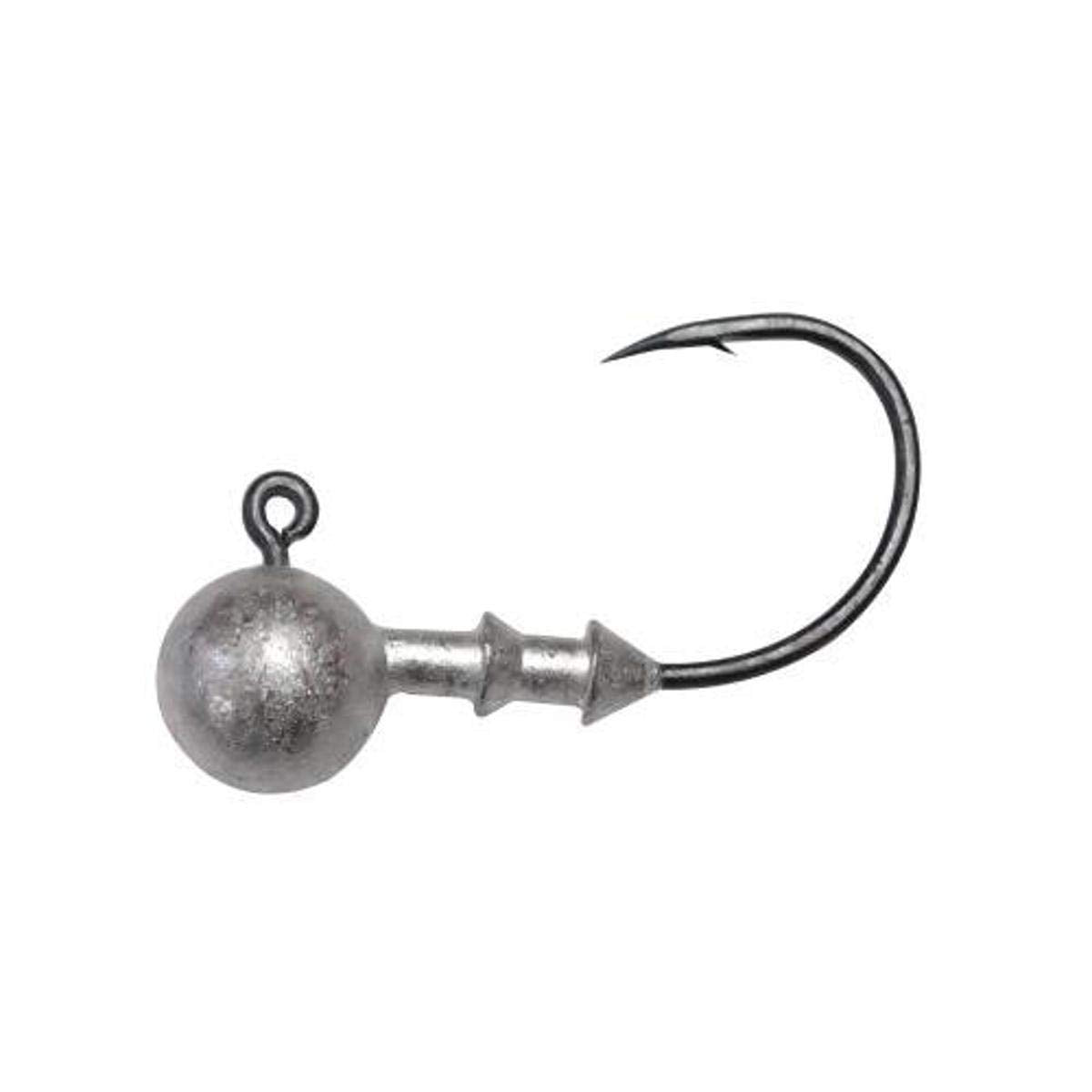 Gamakatsu 501409 211 Round Jig in black for finesse live bait with reliable hook sets