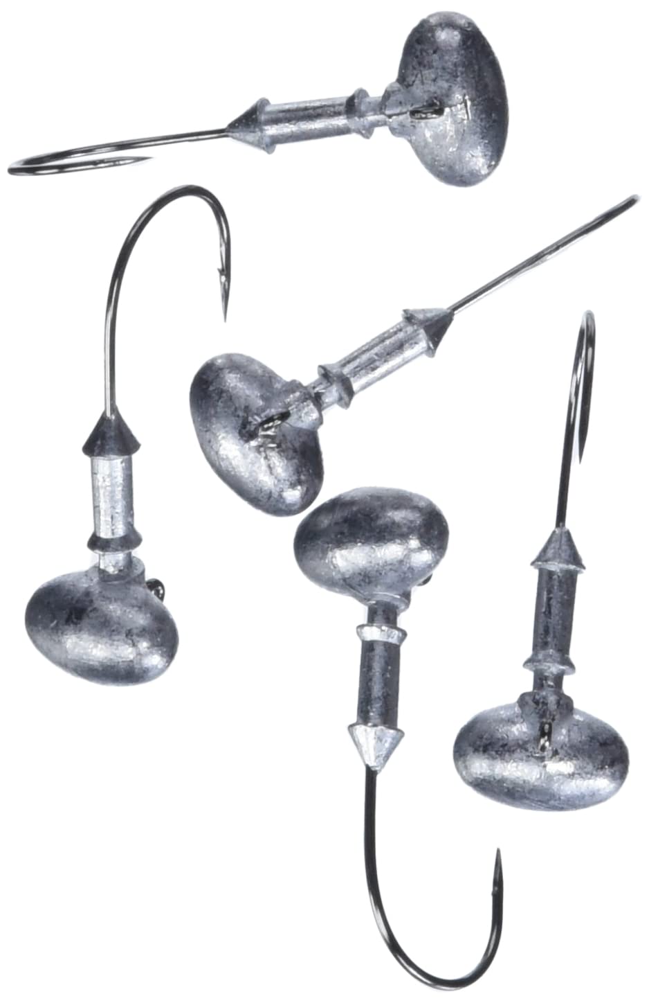 Gamakatsu 502412-1/4 football jig head on rock ledge, snag resistance shown
