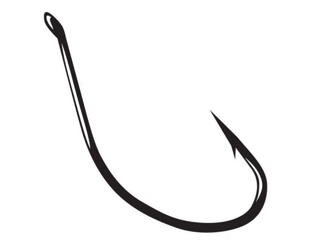 Gamakatsu 50409 DP Shot hook in black, size 2, designed for precise presentation and reliable hookups