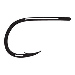 Gamakatsu C14S Glo Bug 2x Strong fly hook in black for reliable hooksets with finicky fish