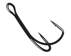 Gamakatsu extra wide gap double frog hook 4/0 in black, ideal for weedless frog presentations