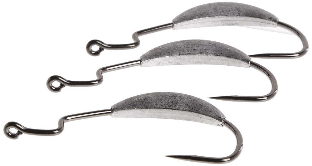 Gamakatsu extra wide gap monster hook 7/0 black 3-pack ready for big game fishing
