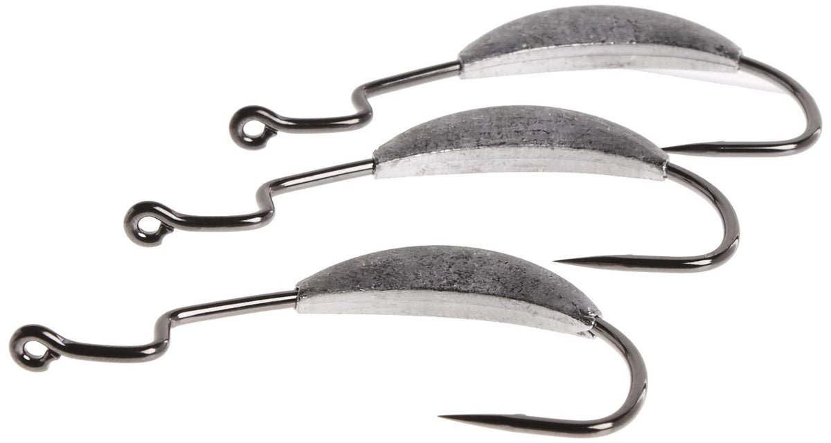 Gamakatsu extra wide gap monster hook 7/0 black 3-pack ready for big game fishing