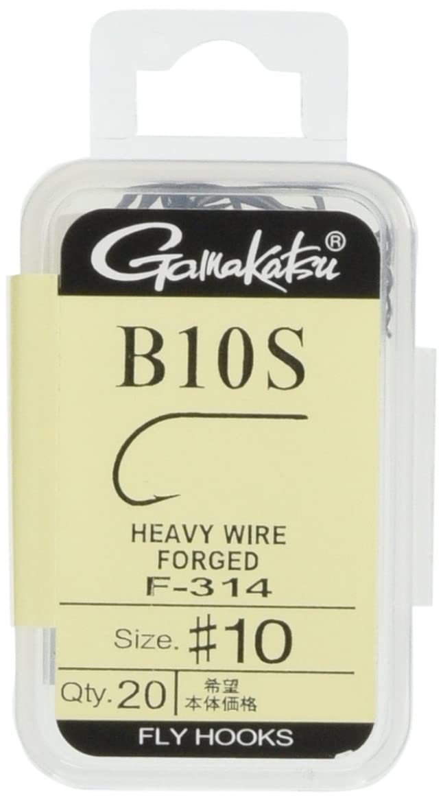 Gamakatsu F314 12882 fly hook close-up shows sharp point for fast hookups