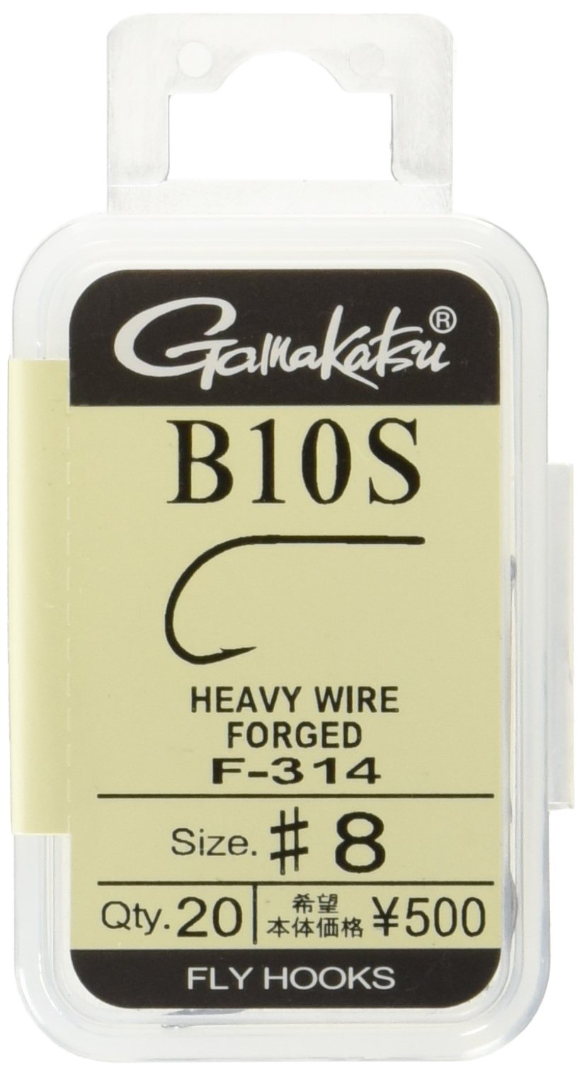Gamakatsu F314 hooks close-up showing a sharp point for secure hooksets.