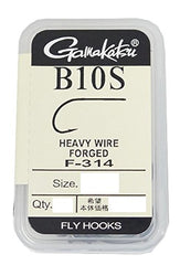 Gamakatsu F314 packaging close-up with No. 8 and B10S visible.