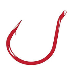 Gamakatsu Finesse Wide Gap Hook, red size 1, ideal for finesse fishing