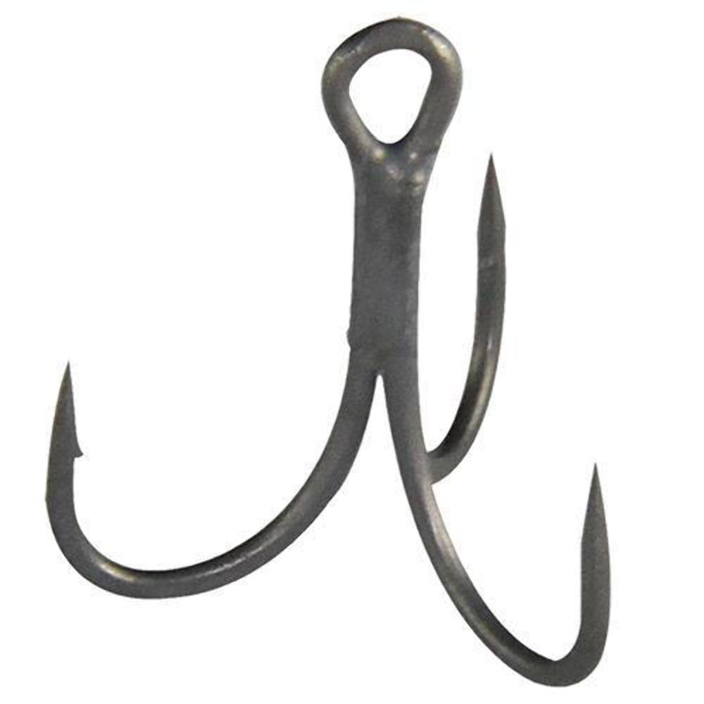 Gamakatsu G-Finesse Treble Hook 1/0 with Nano Smooth Coat for quicker penetration during lure strikes
