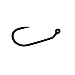 Gamakatsu J20 Jig Nymph Executive Hook in matte black for reliable penetration and corrosion resistance.