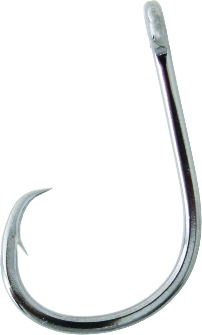 Gamakatsu octopus circle hook needle point with 4X strength for precise hookups in NS Black