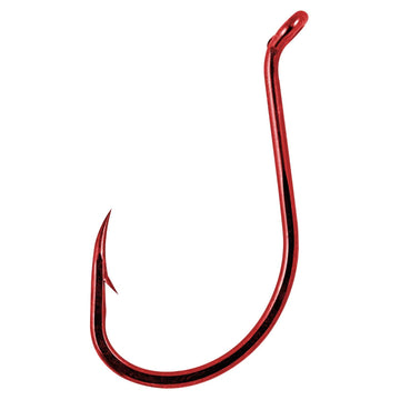 Gamakatsu Octopus Red Hook 2/0 in 100-pack, ideal for saltwater fishing rigs