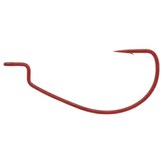 Gamakatsu offset extra wide gap worm hook red, ideal for reliable worm presentations