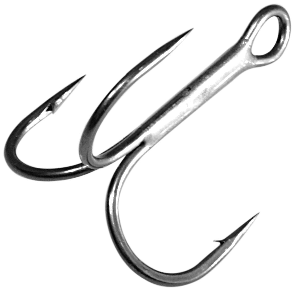 Gamakatsu round bend treble hook bronze 2-0 ready for lure replacement and reliable hookups