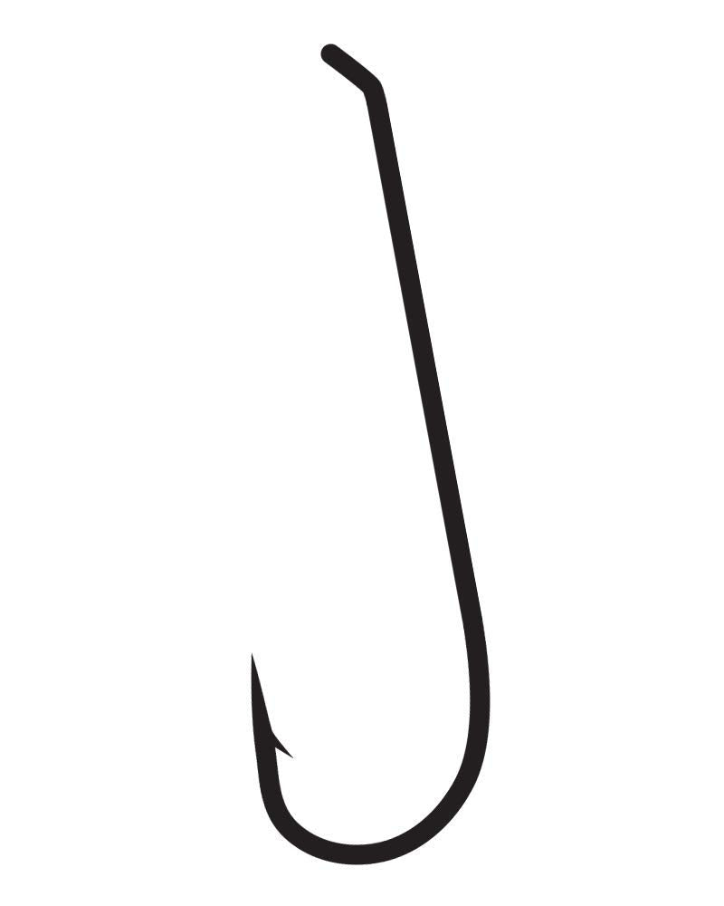 Gamakatsu S11-4L2H streamer hook in black, built for durability and reliable sharpness.