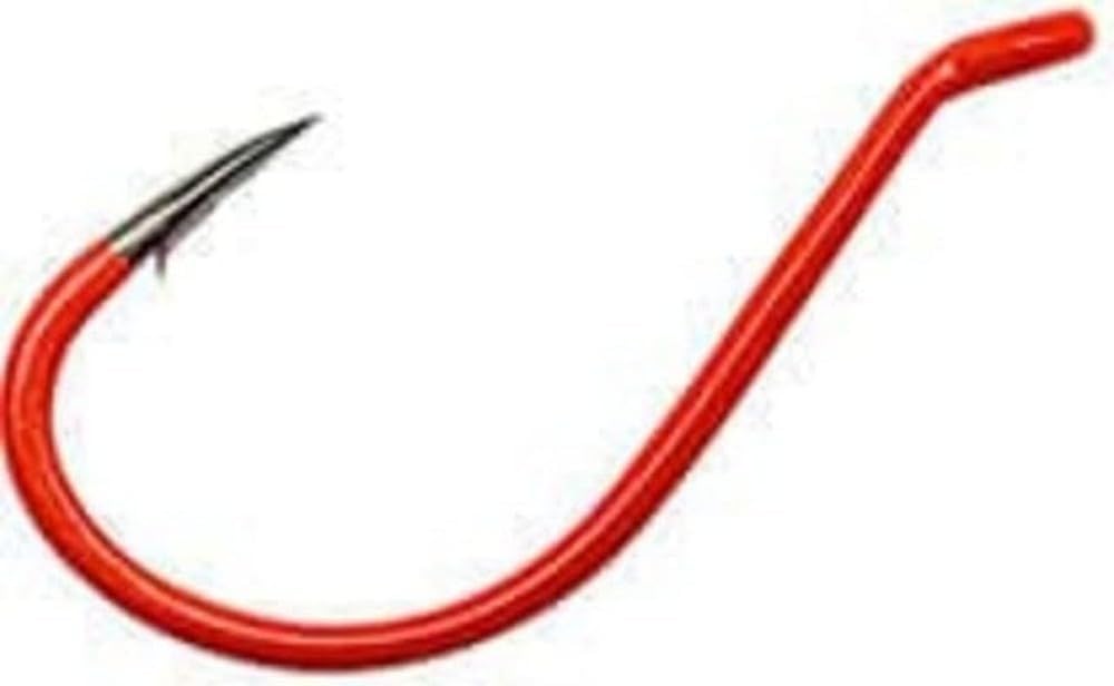Gamakatsu Shiner straight-eye hook in NS black, designed for strong, precise hook setting.