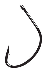 Gamakatsu Shiner hook straight eye size 4 in NS Black for reliable, precise fishing