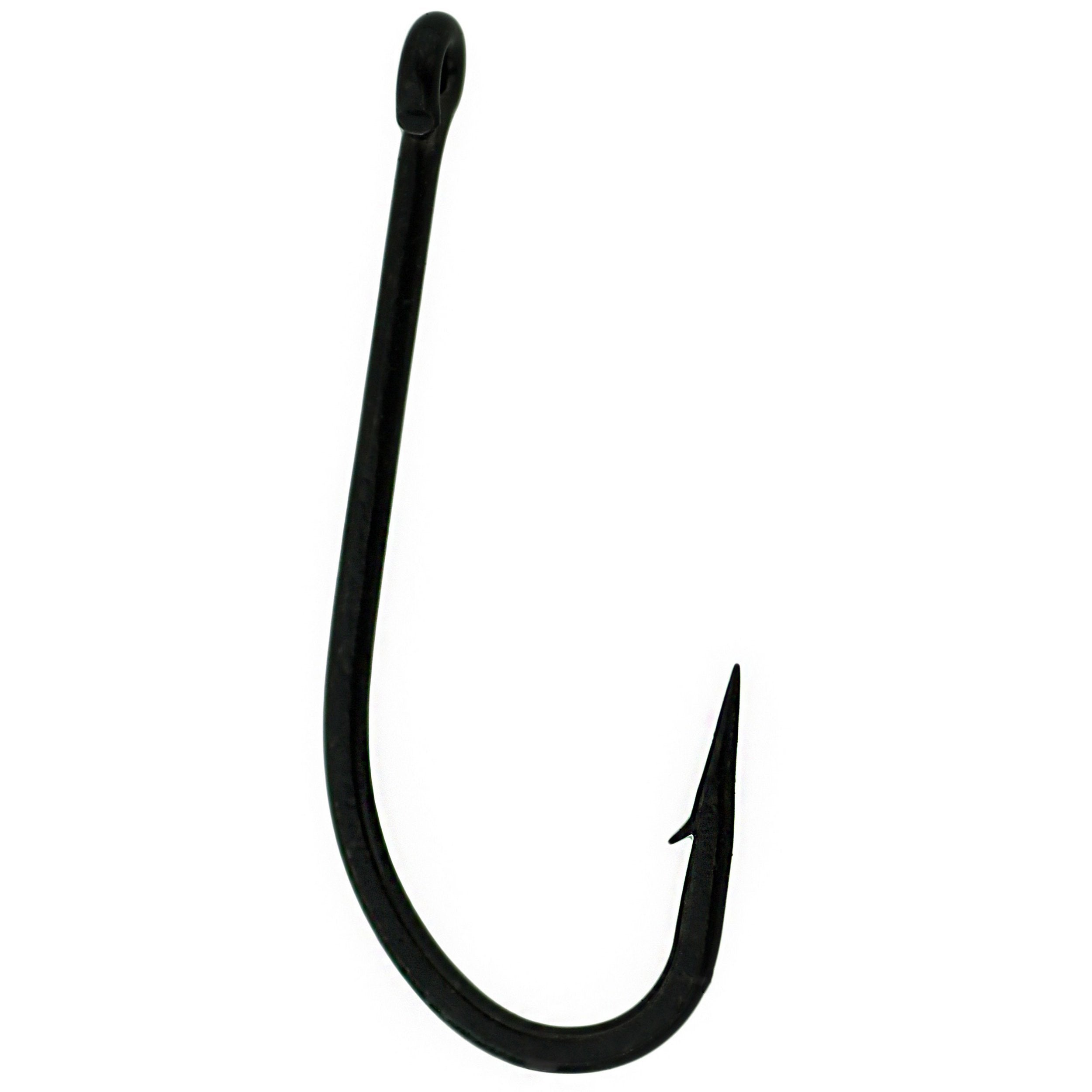 Gamakatsu SI45 bone fish hook size 6 in black with high carbon steel for sharp points