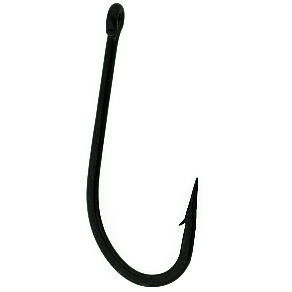 Gamakatsu SI45 bone fish hook size 6 in black with high carbon steel for sharp points