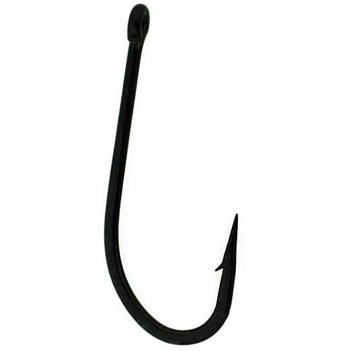 Gamakatsu SI45 hook size 6 in black, electronic tempering for consistent point retention on flats