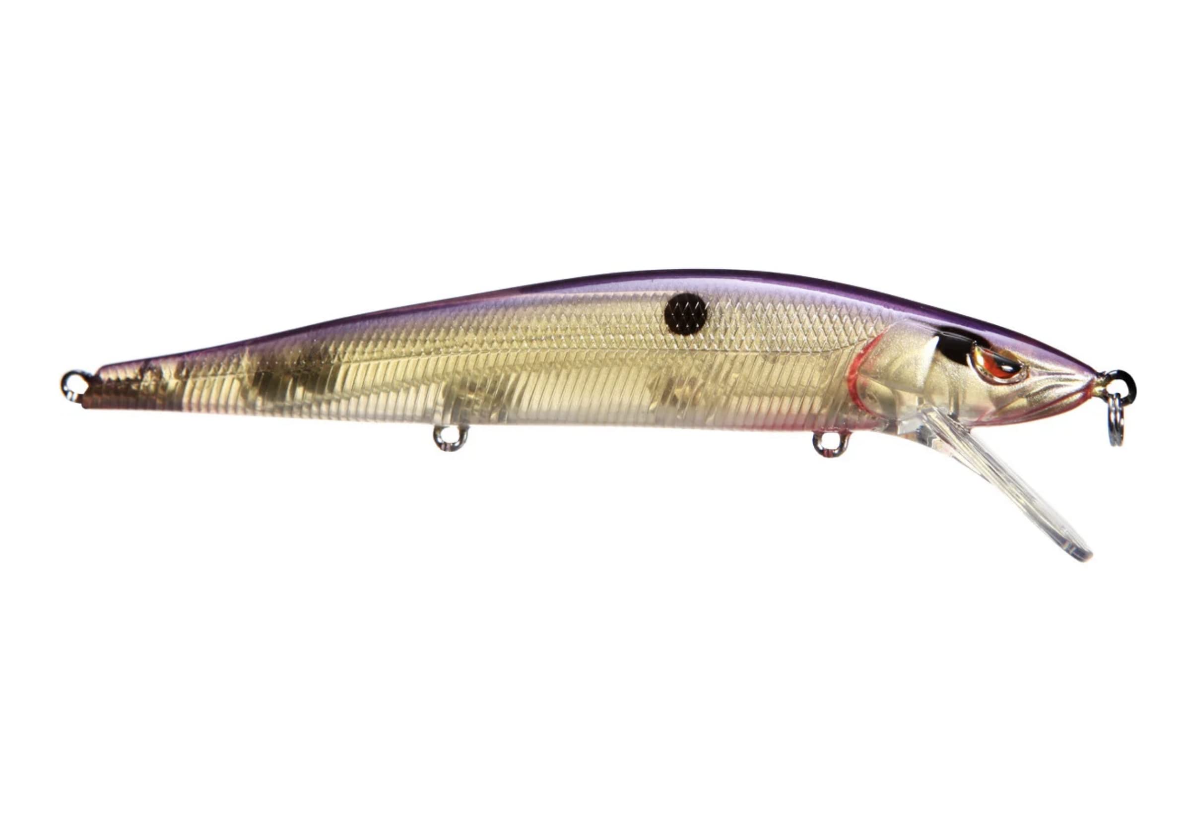Gamakatsu Spro McStick 110 jerkbait with tight profile action for bass.